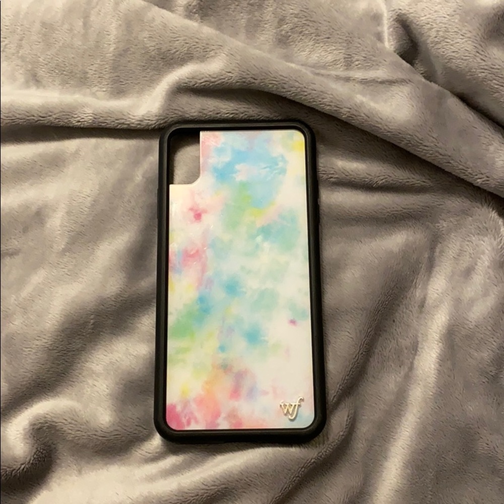 Tie Dye Wildflower Case iPhone XS Max